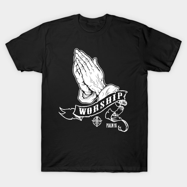 WORSHIP TEE T-Shirt by diggapparel